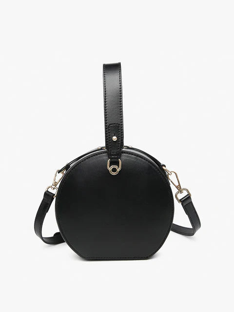 Copenhagen Rounded Crossbody Black