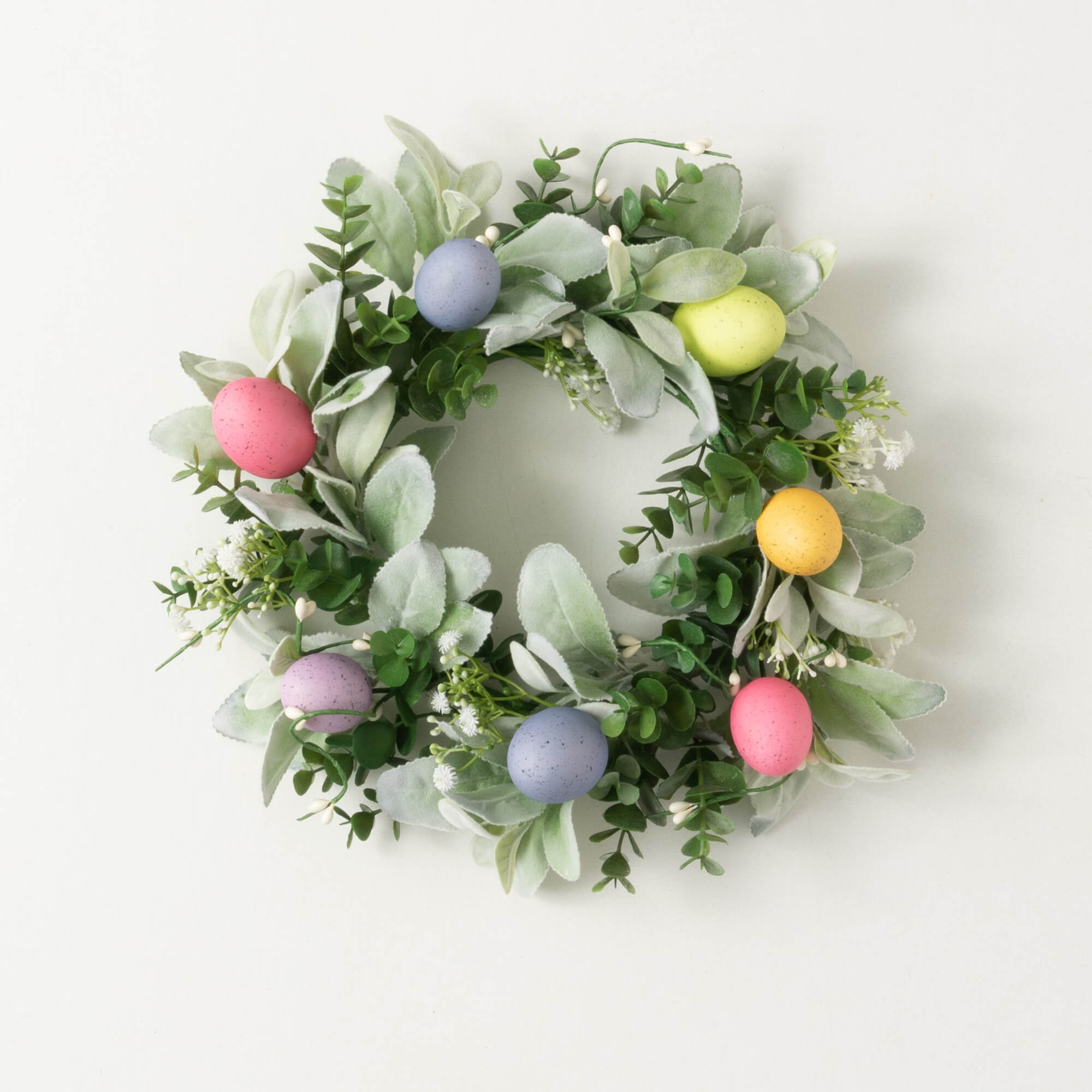 Egg Foliage Wreath 6.5”