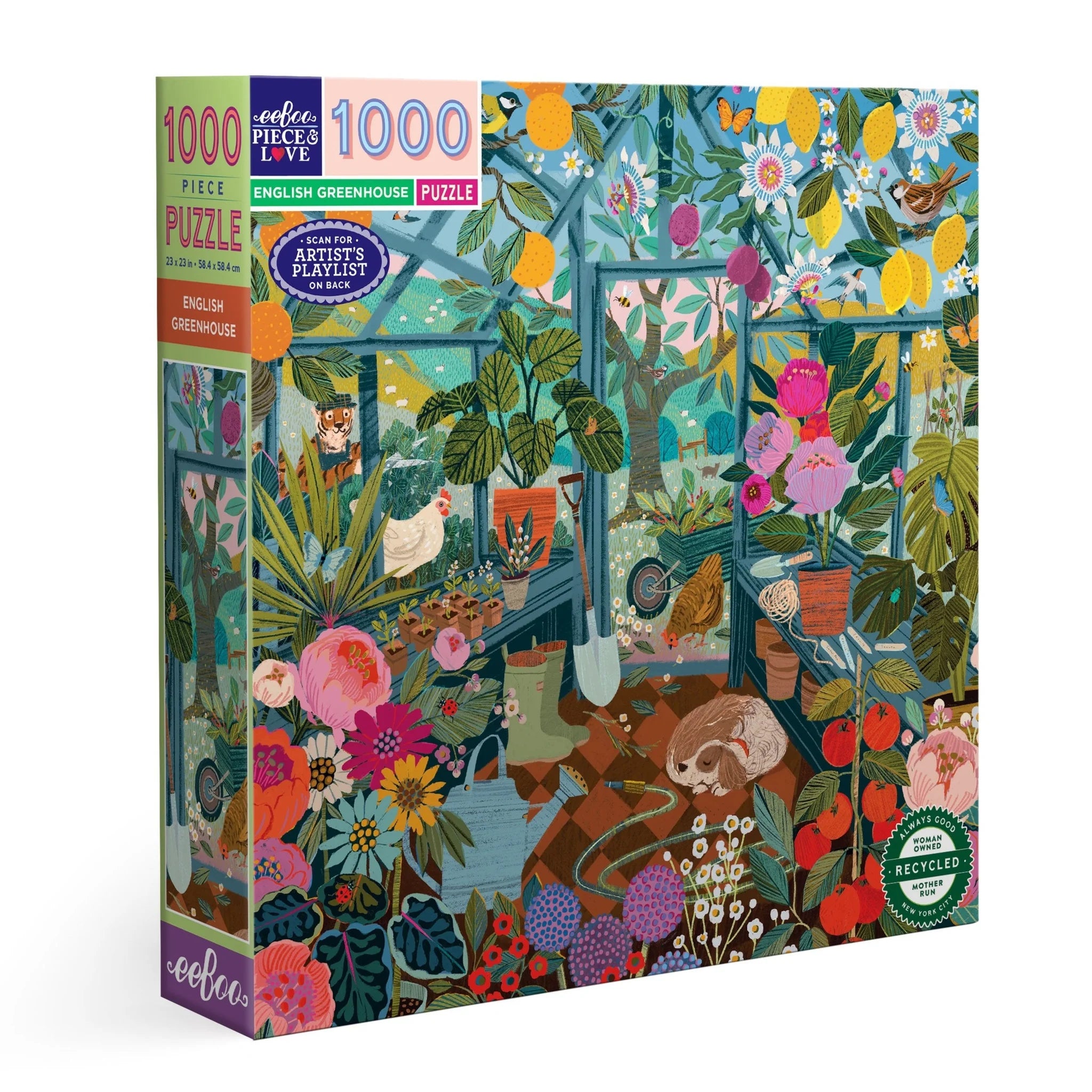 English Greenhouse 1000 piece puzzle