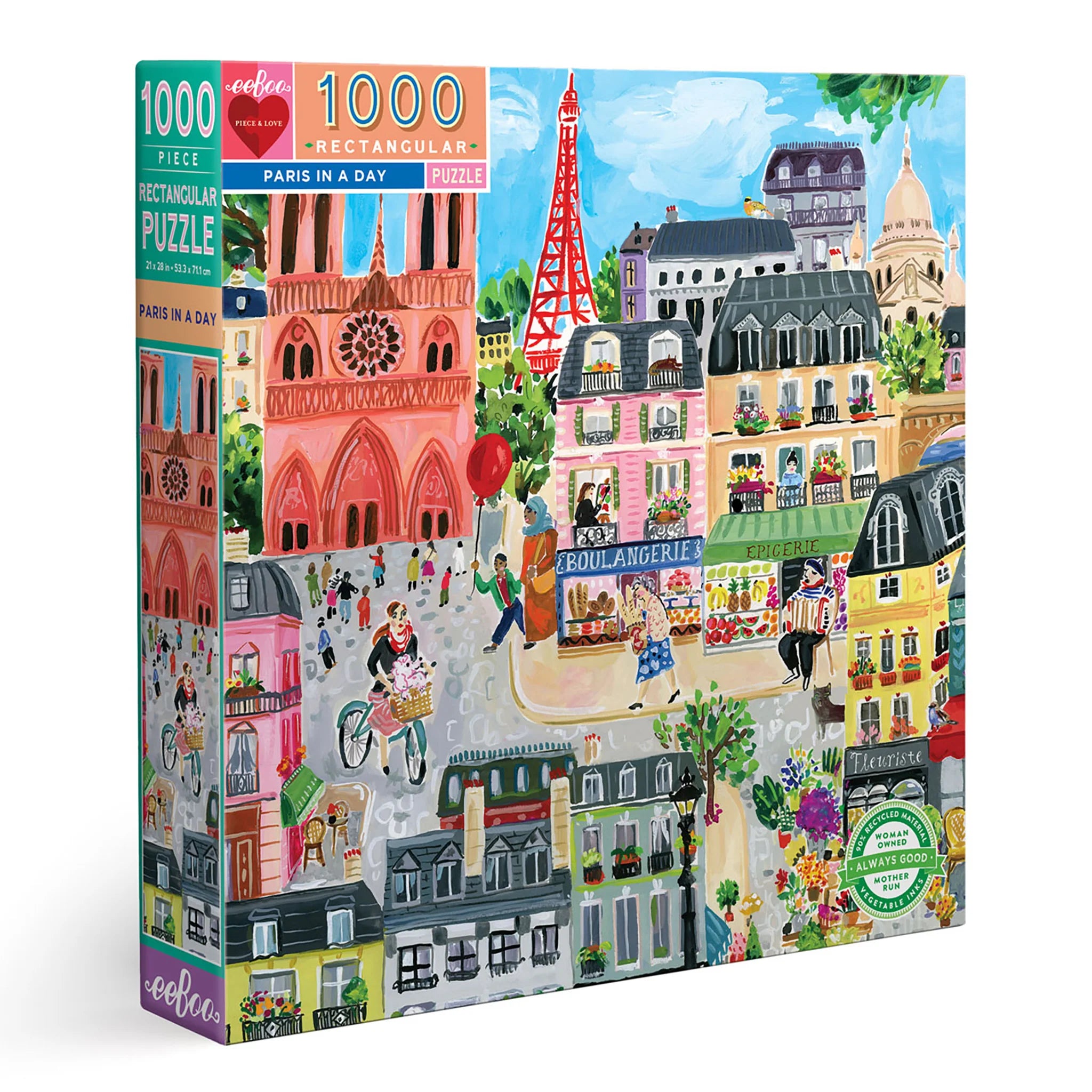 Paris in a Day 1000 piece puzzle