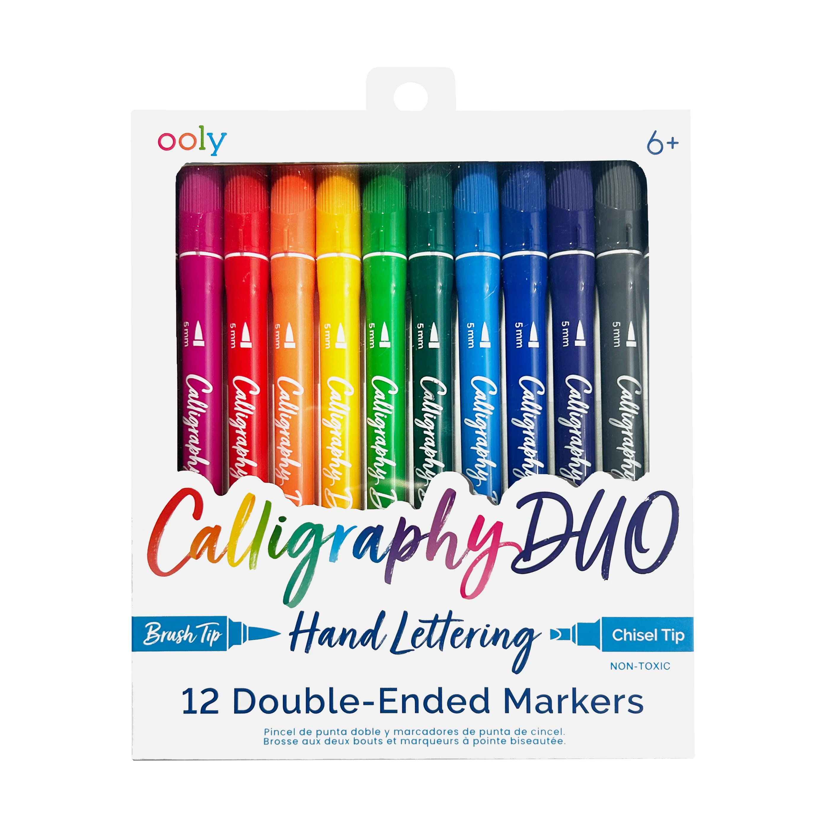 12 Calligraphy Duo double ended markers