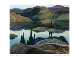 Franklin Carmichael Mirror Lake 9”x 6”