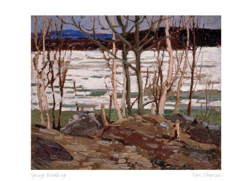 Tom Thomson Spring Break-Up 9” x 6”