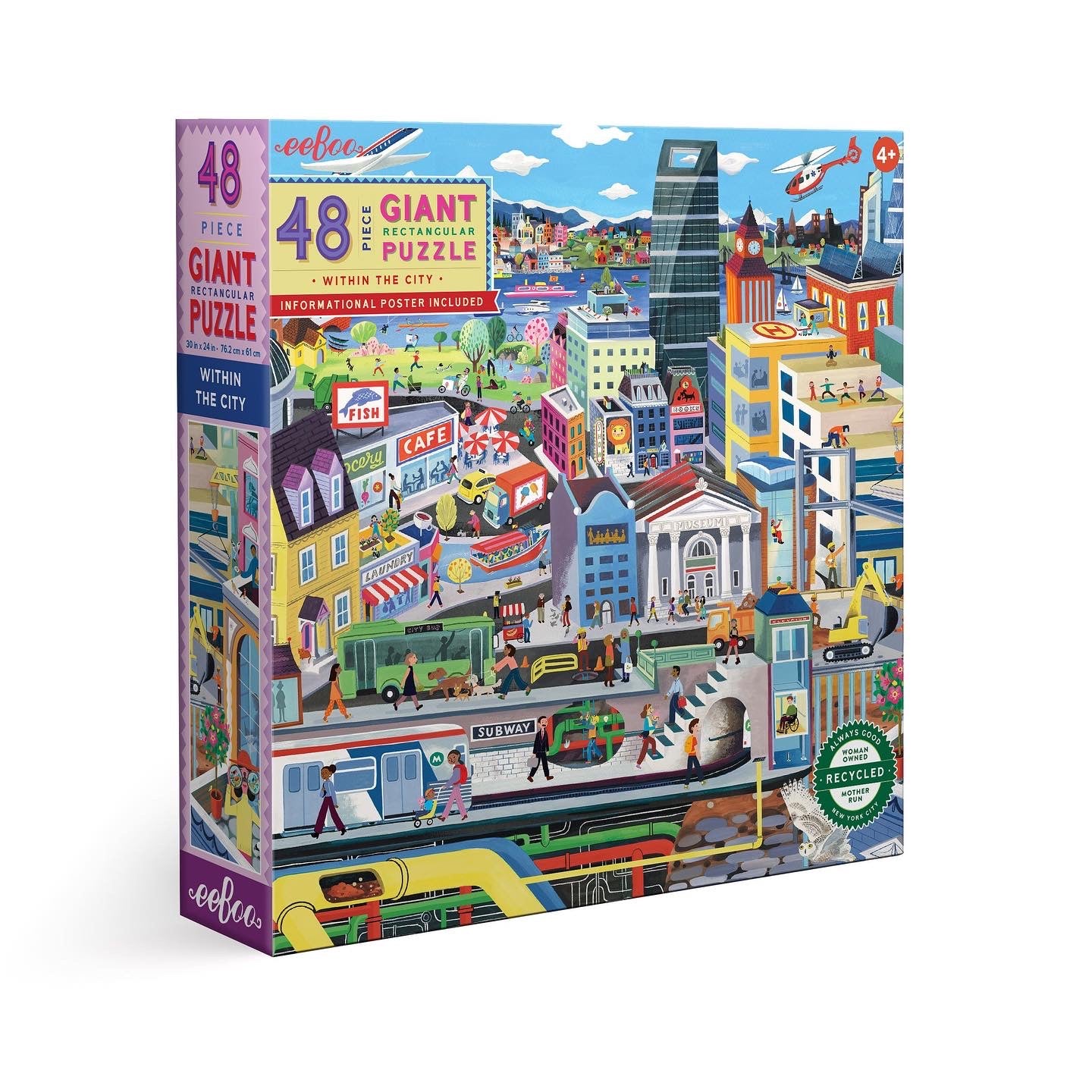 Within the City 48 piece Giant Puzzle